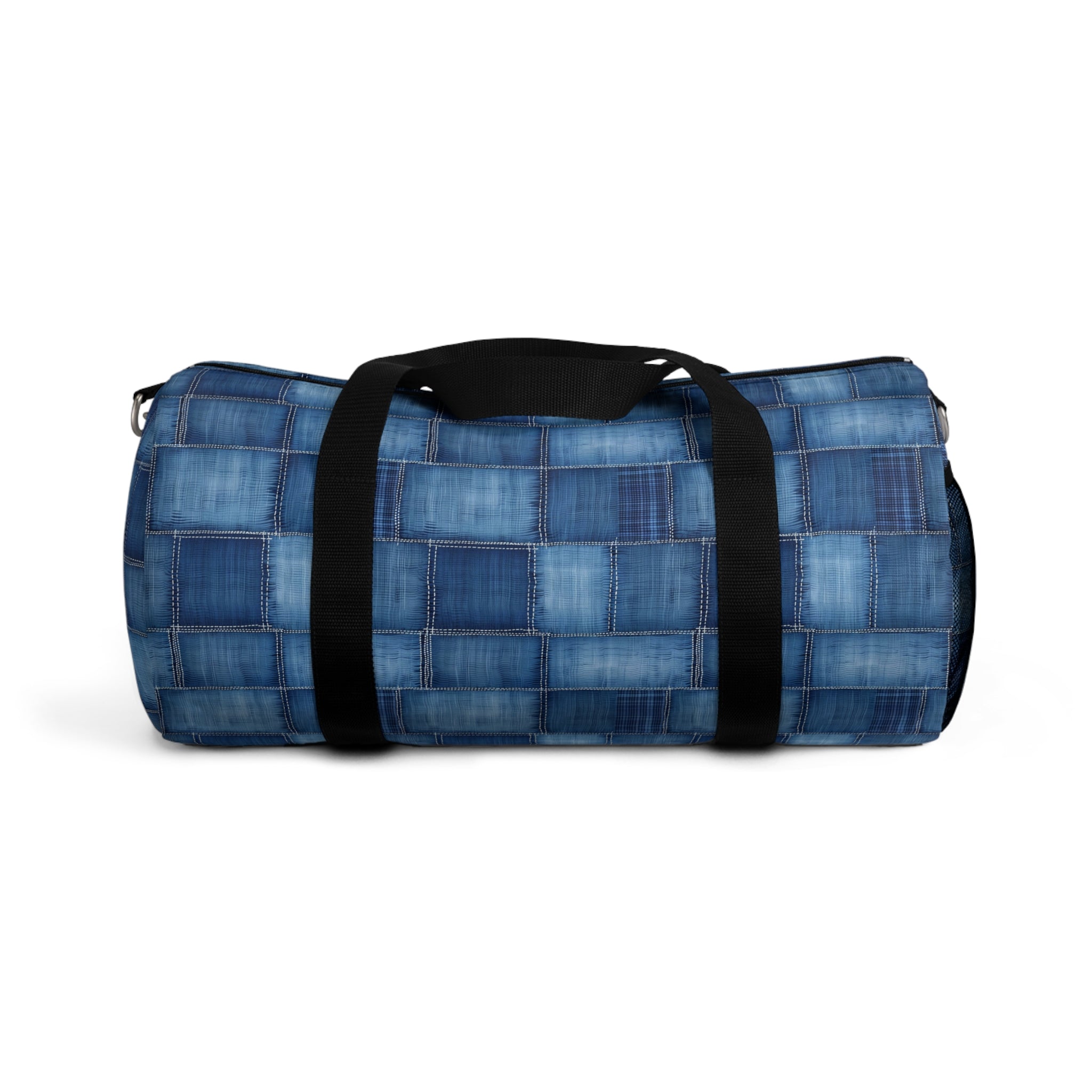 Denim Look Duffel Bag
