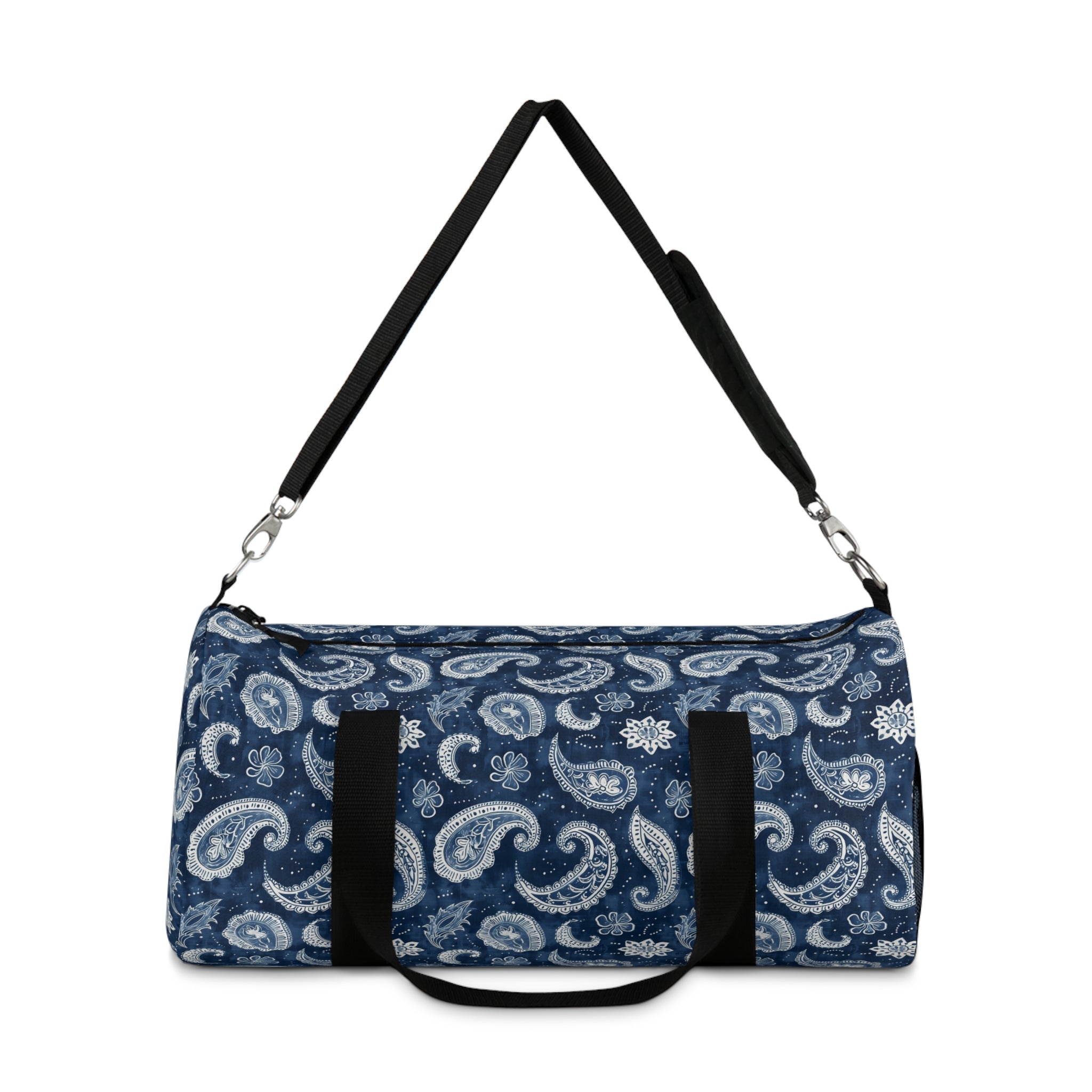 Trendy Paisley Duffel Bag for Travel, Gym, Weekend Getaways