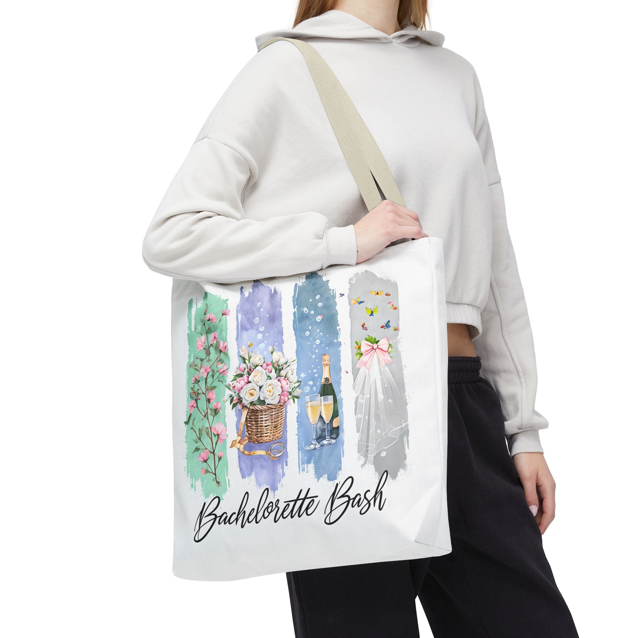 Bachelorette Bash Tote Bag, Wedding, Party, Gift