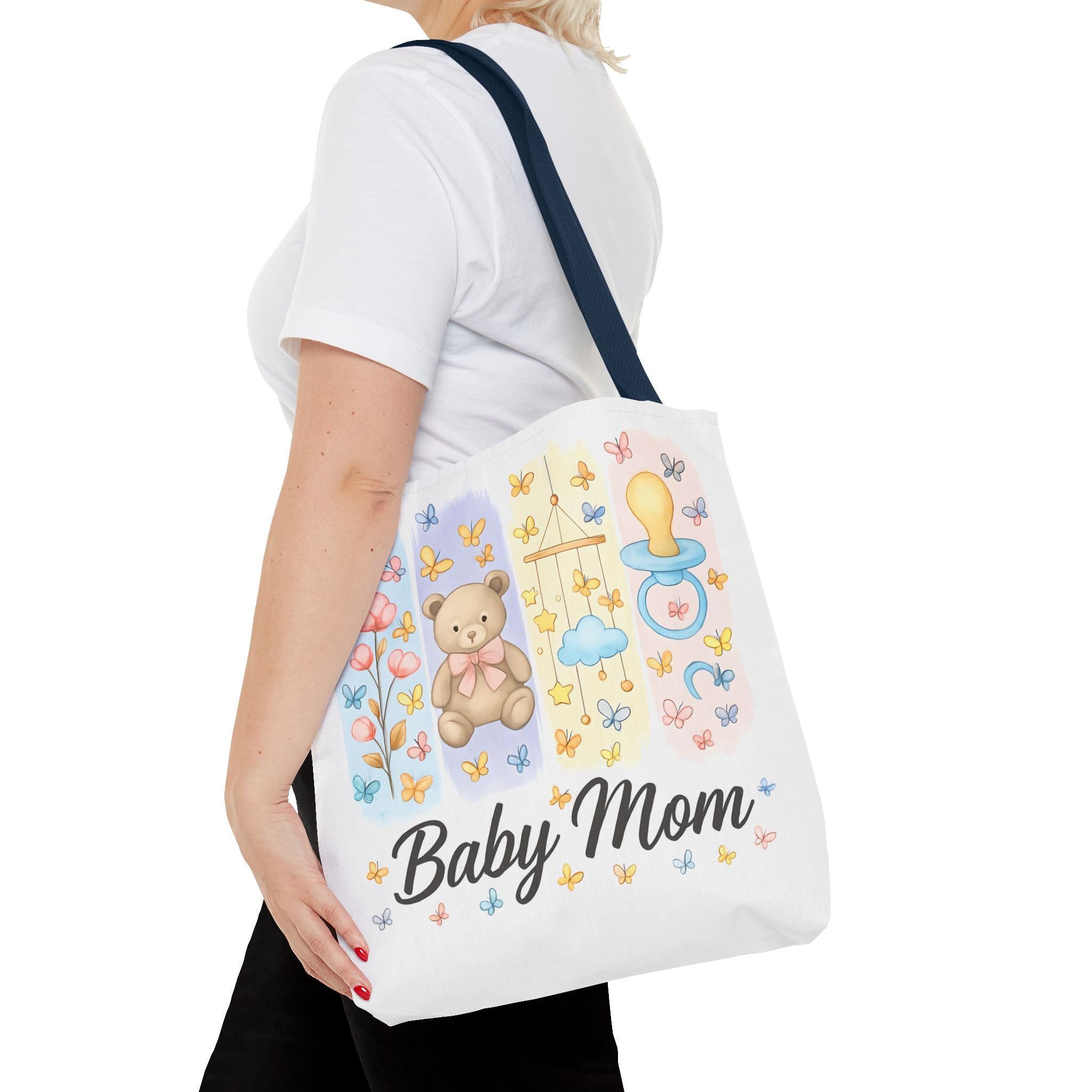 Baby Mom Tote Bag – Cute Gift for New Moms, Nursery Bag