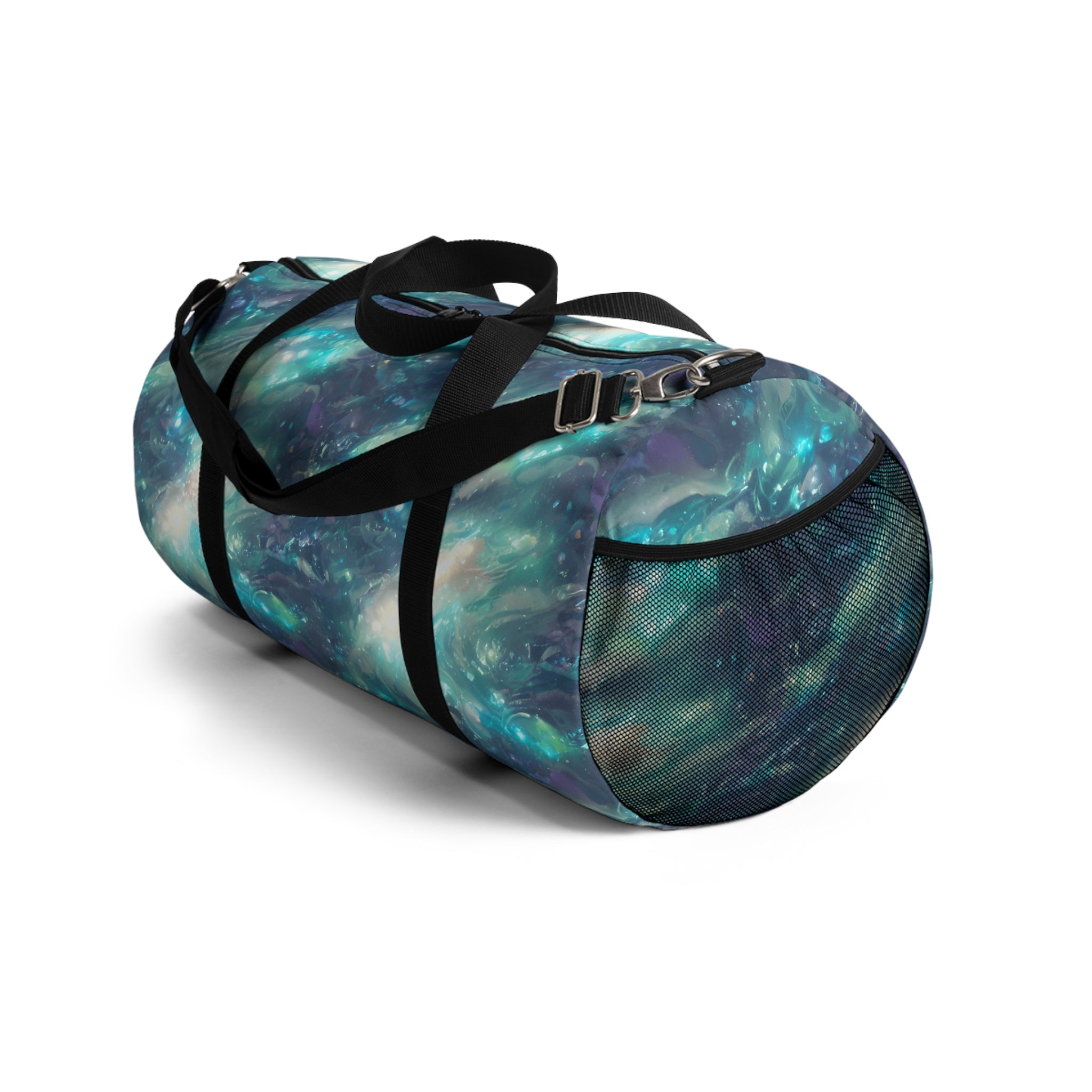 Cosmic Print Duffel Bag , Stylish Travel Companion