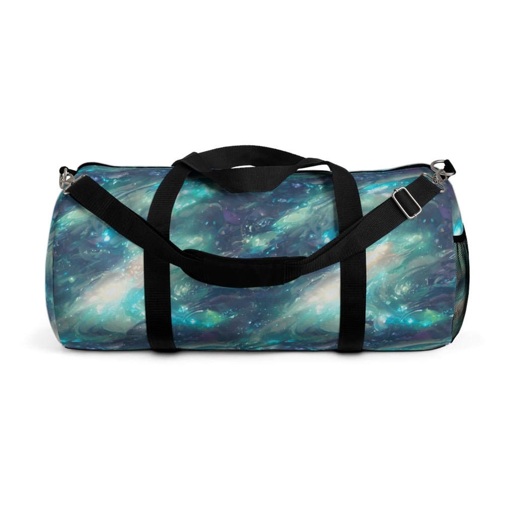 Cosmic Print Duffel Bag , Stylish Travel Companion