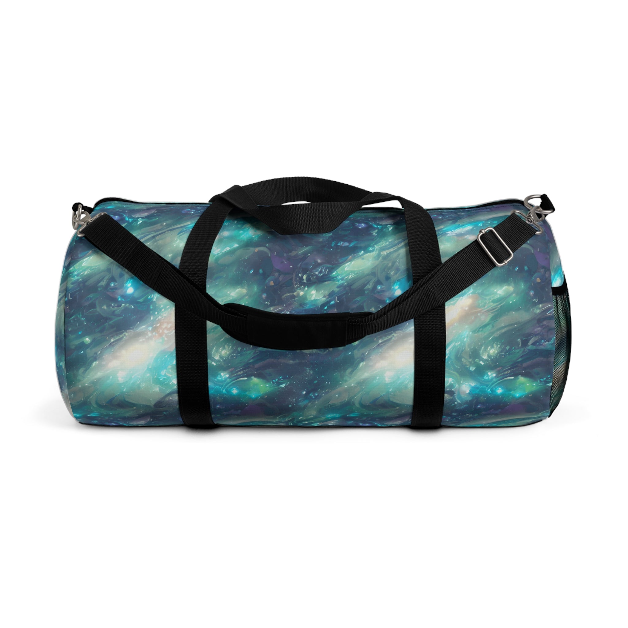 Cosmic Print Duffel Bag , Stylish Travel Companion