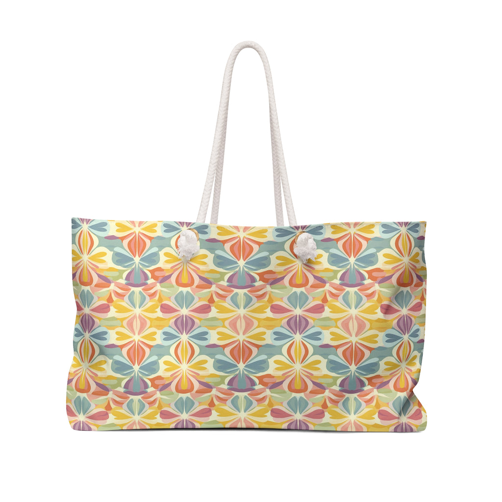 Bright Floral Weekender Bag