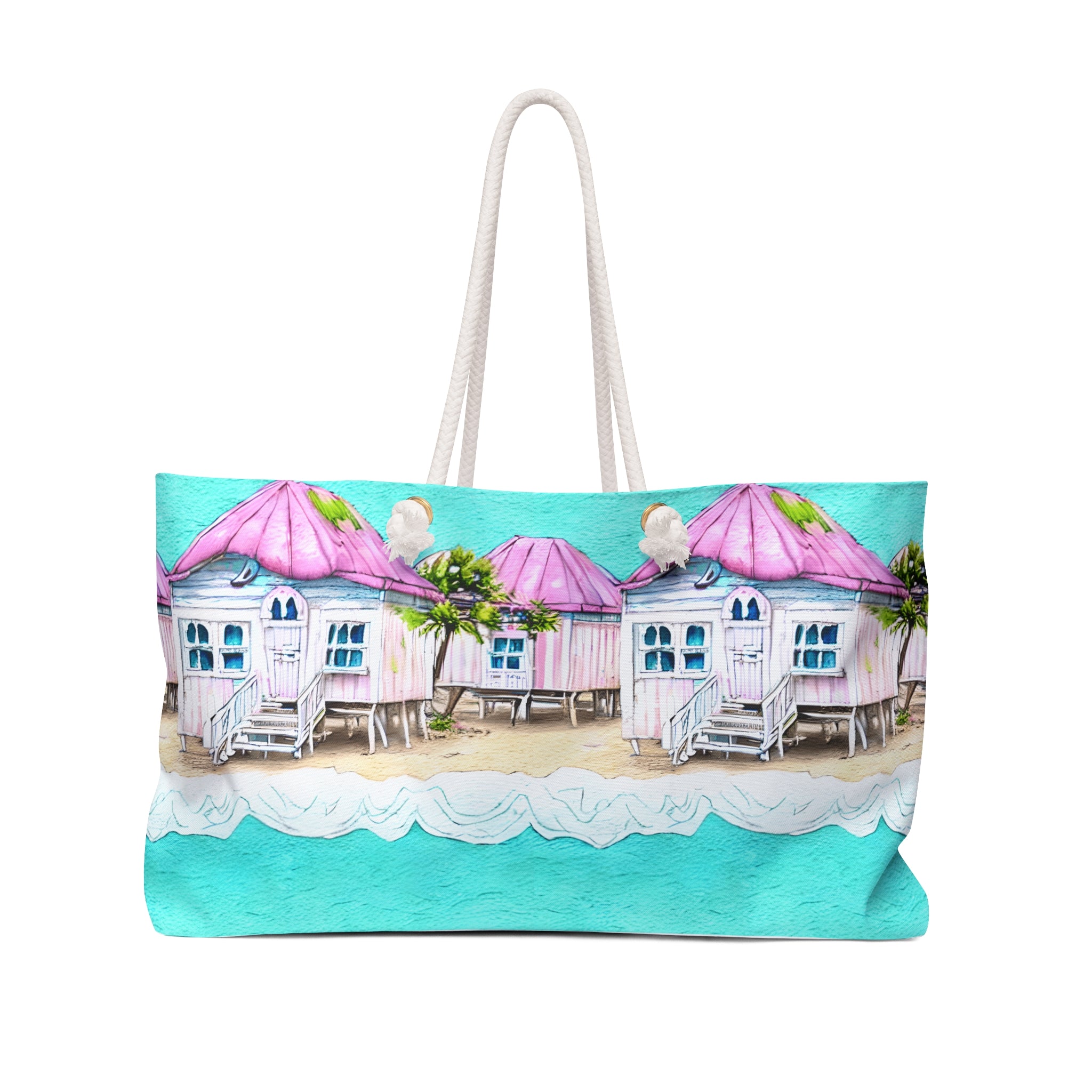 Tropical Weekender Bag and Beach Tote