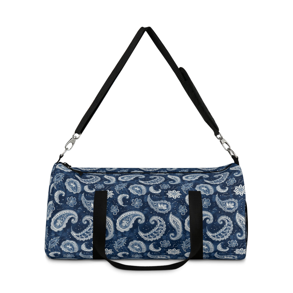 Trendy Paisley Duffel Bag for Travel, Gym, Weekend Getaways