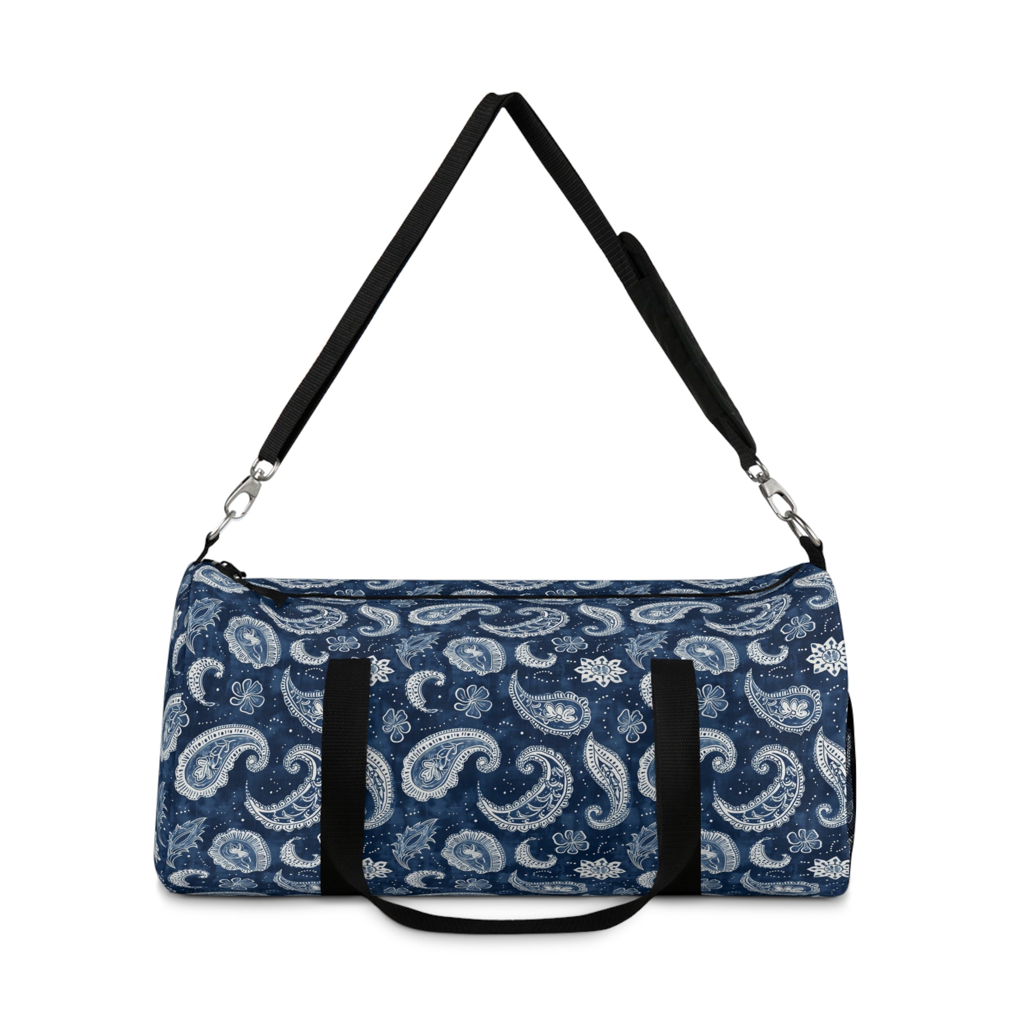 Trendy Paisley Duffel Bag for Travel, Gym, Weekend Getaways