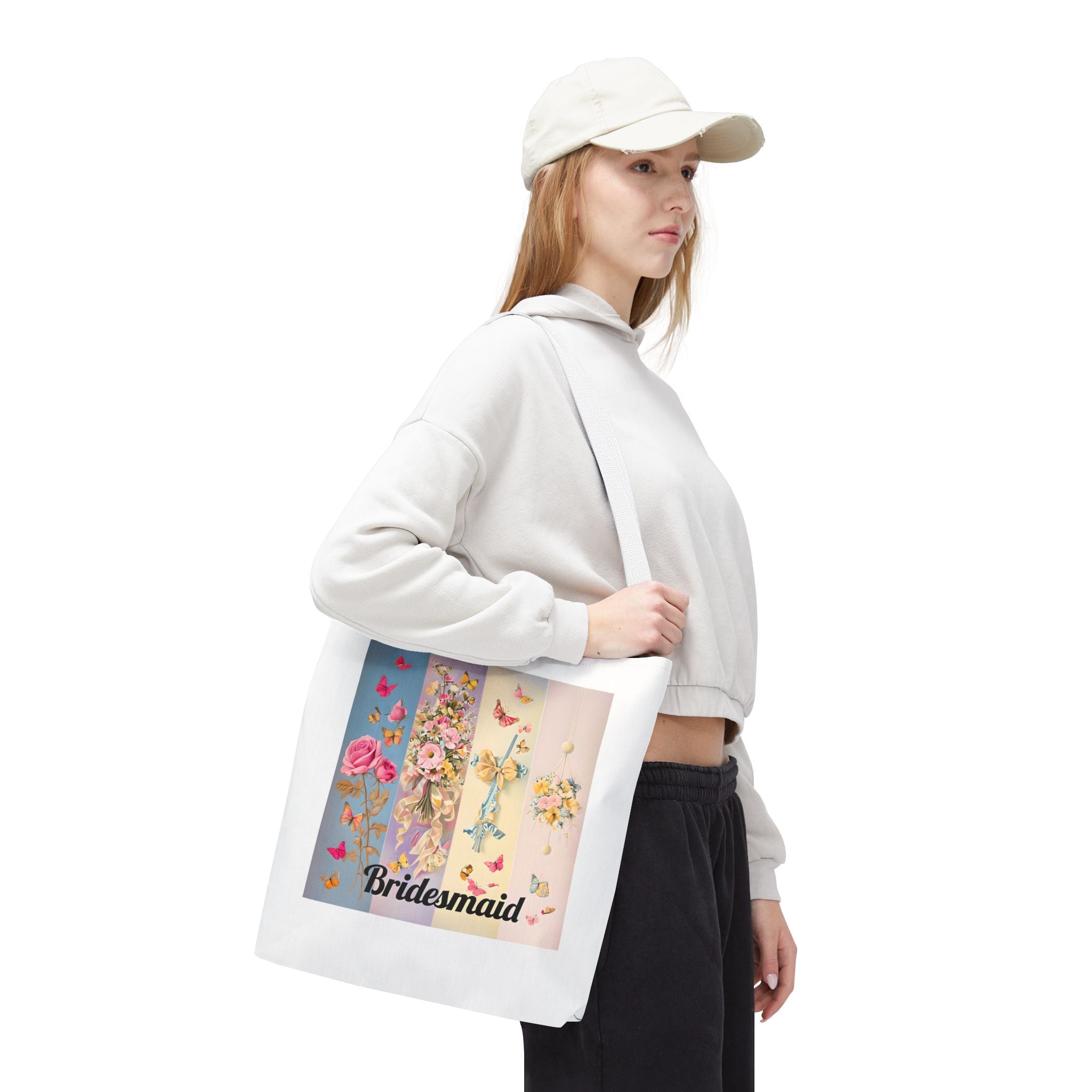 Bridesmaid Tote Bag. Bridal Party Accessory