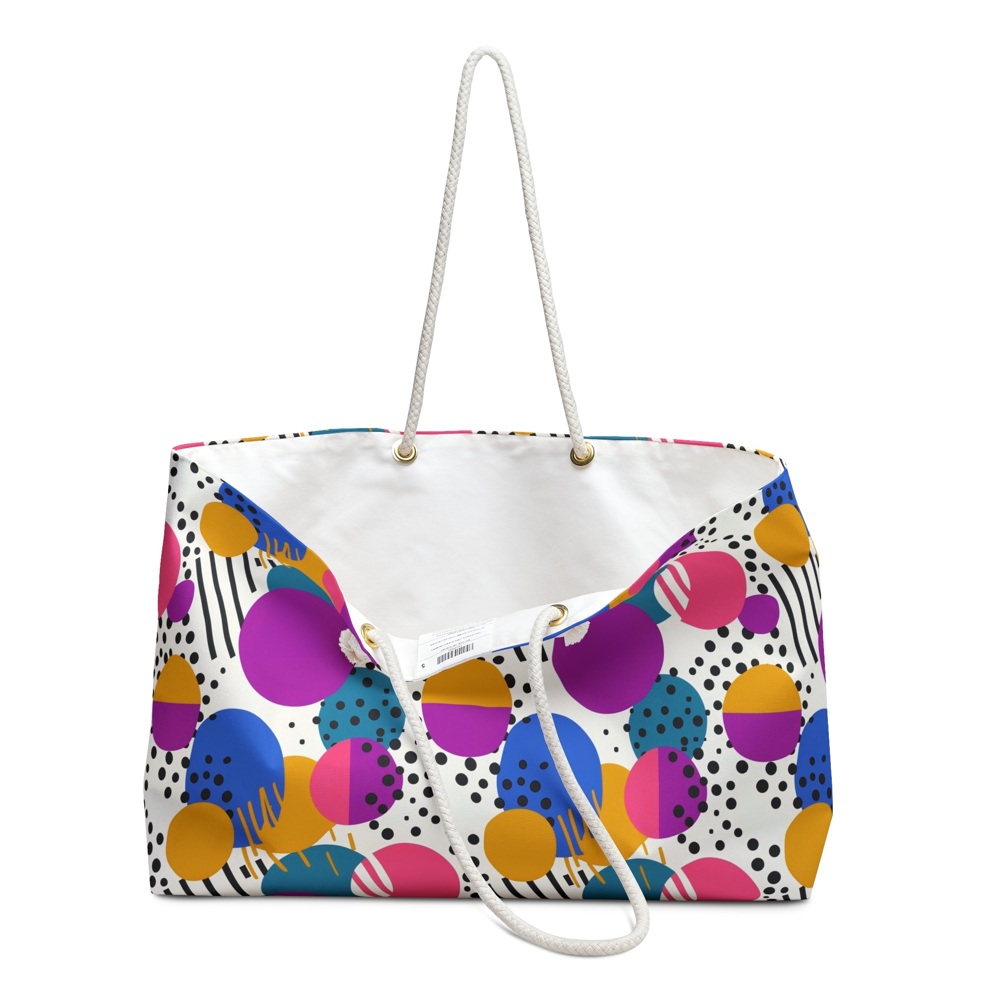 Vibrant Weekend Bag, Chic Beach Carryall