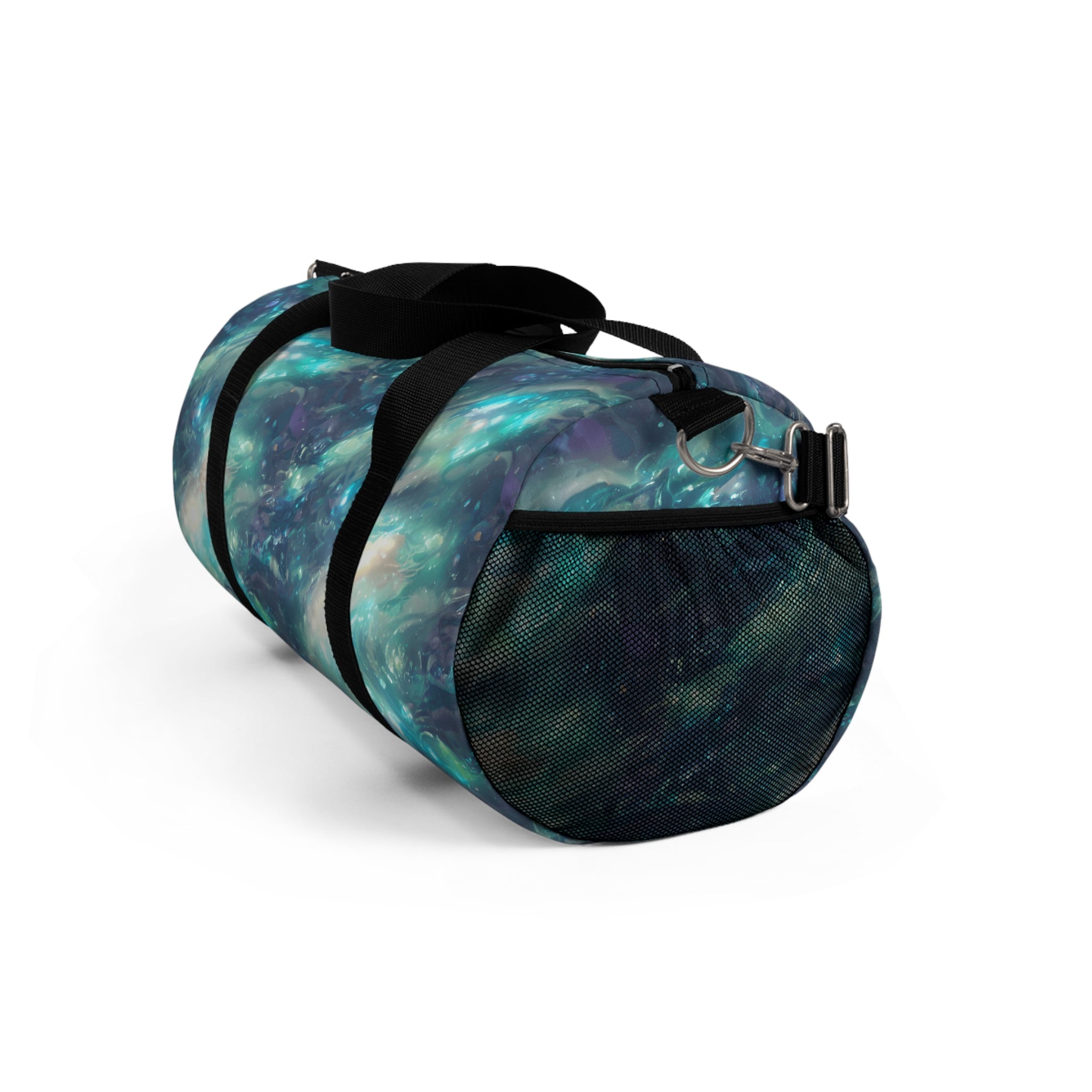 Cosmic Print Duffel Bag , Stylish Travel Companion