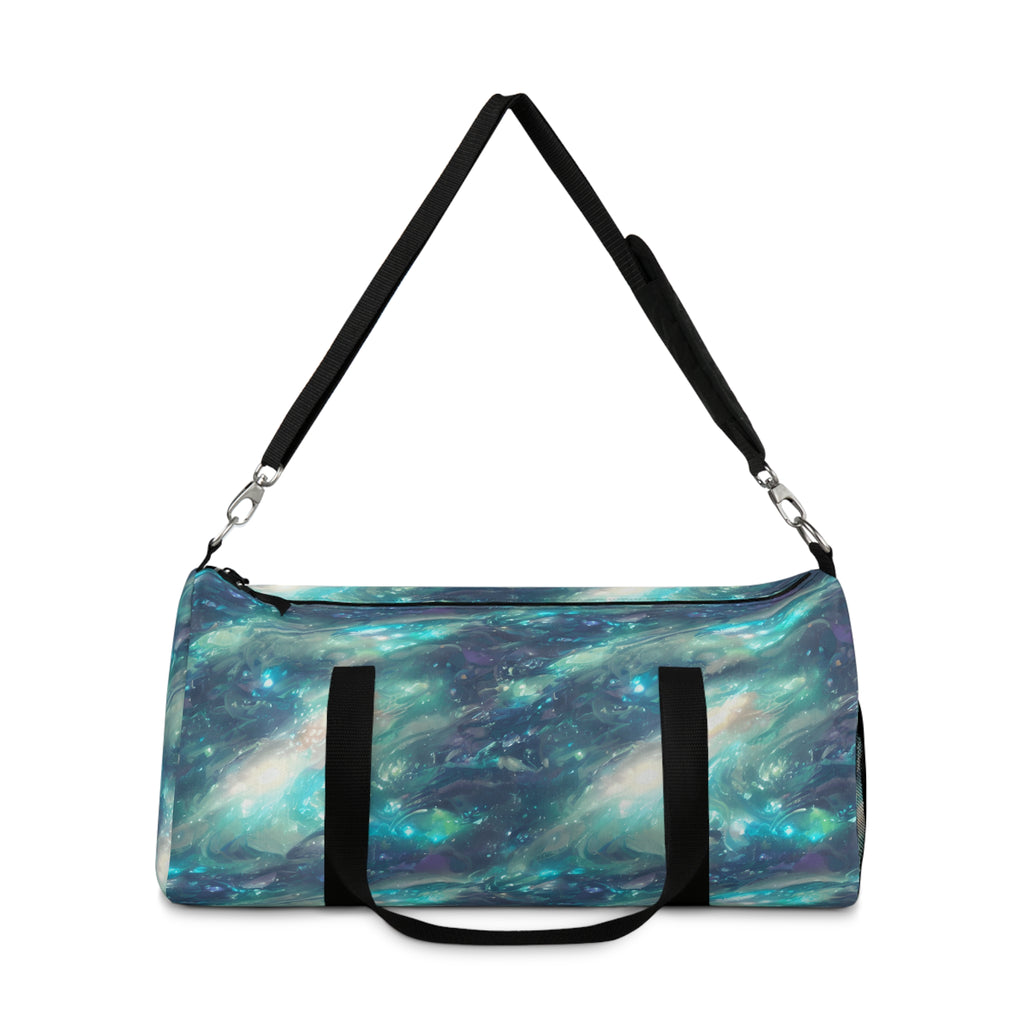 Cosmic Print Duffel Bag , Stylish Travel Companion