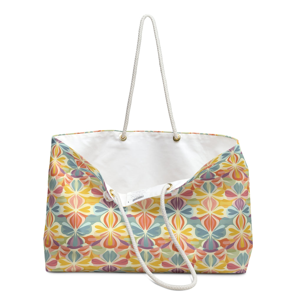 Bright Floral Weekender Bag