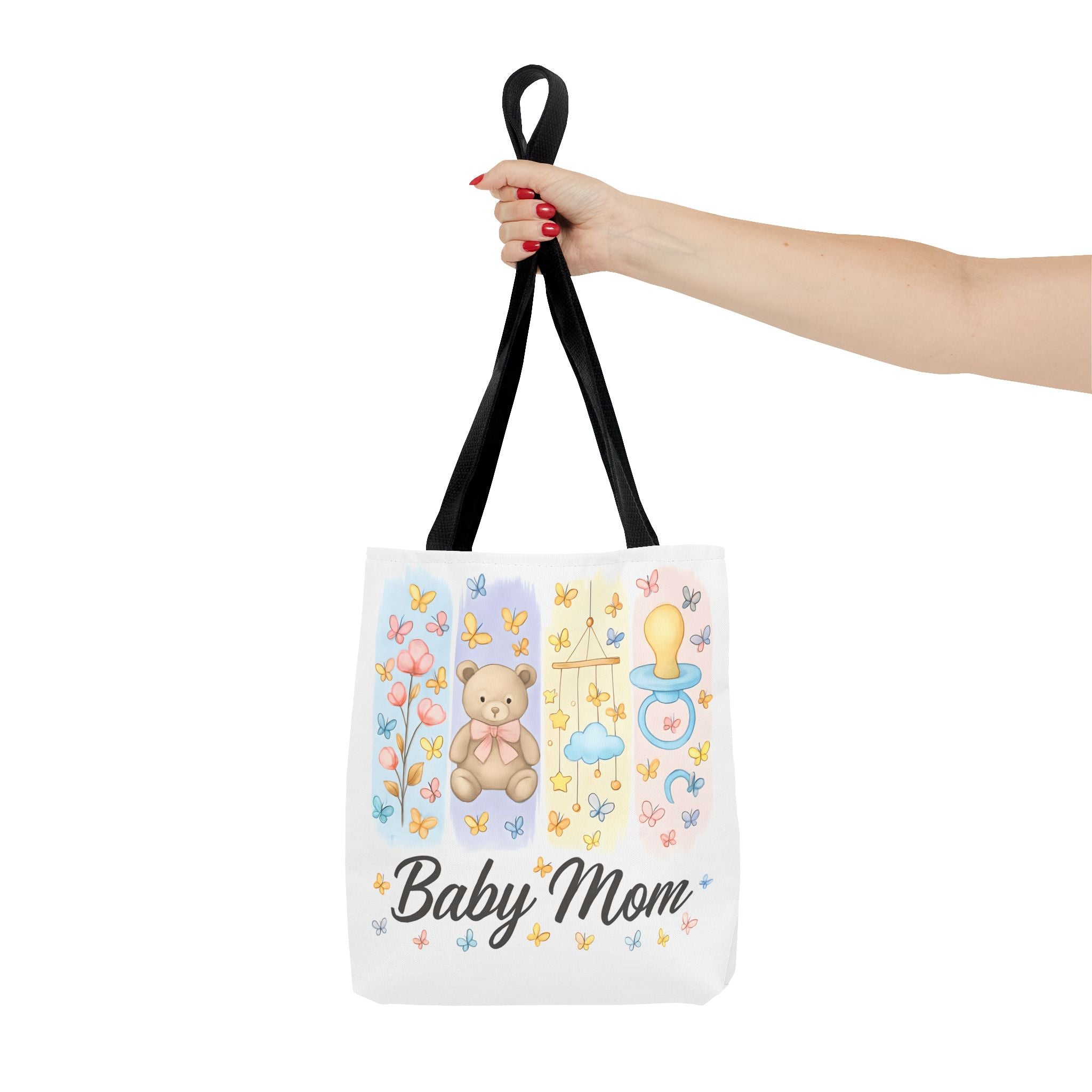 Baby Mom Tote Bag – Cute Gift for New Moms, Nursery Bag